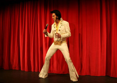 Elvis Presley cvena zavesa Default Title