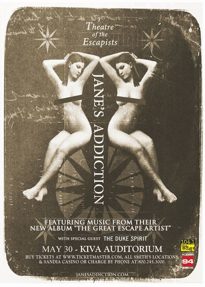 Janes Addiction poster Default Title