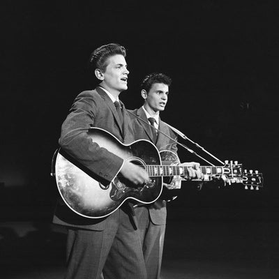 The Everly Brothers crno bela Default Title