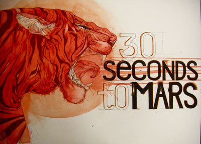 30 Seconds To Mars akvarel Default Title