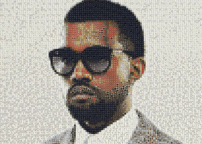Kanye West mozaik Default Title