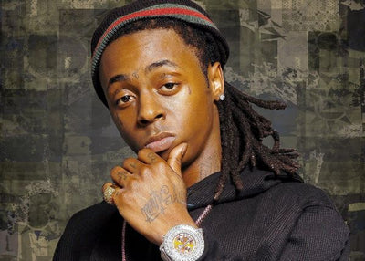 Lil Wayne portret izbliza Default Title