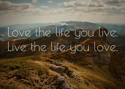 Love the life you live Default Title