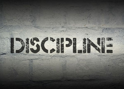 Discipline crna slova Default Title