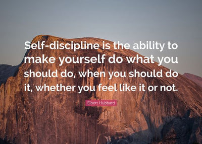 discipline is the ability Default Title