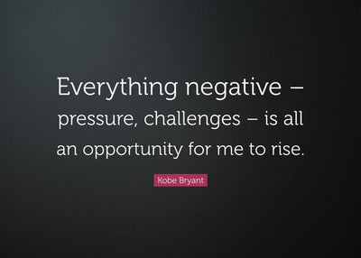 Everything negative is all an opportunity for me to rise Default Title