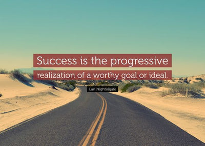 Success is the pregressive Default Title
