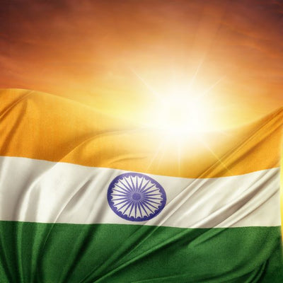 Indijska zastava i sunce Default Title