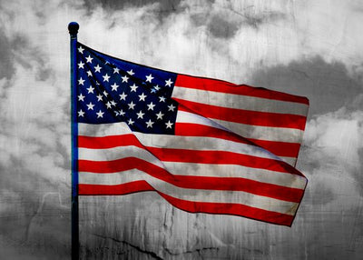 USA zastava i sivilo Default Title
