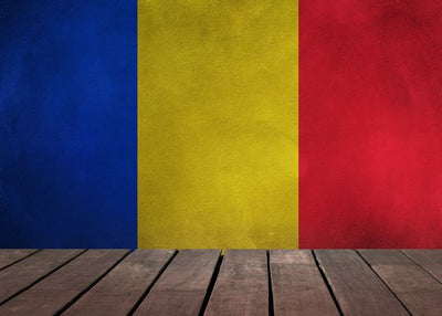 Zastava Cada i drvena podloga Default Title