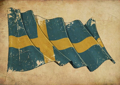Zastava Svedske vintage Default Title