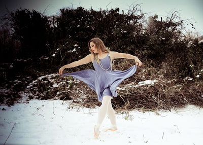 Baletski plesaci Balerina na snegu Default Title