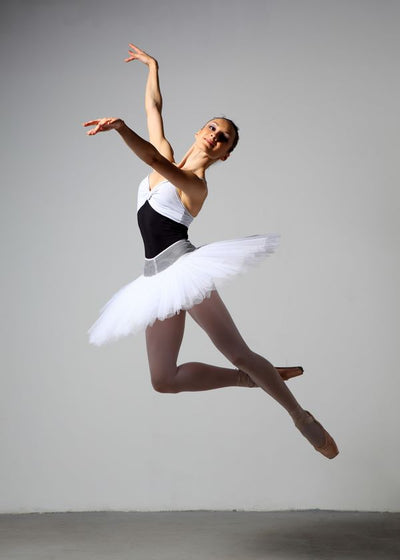 Baletski plesaci crno beli triko i suknjica Default Title
