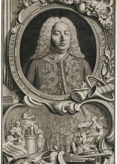 George Frideric Handel umetnicki portret Default Title