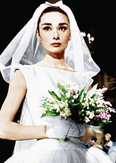 Audrey Hepburn sa velom Default Title
