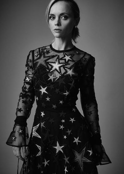 Christina Ricci haljina sa zvezdicama Default Title