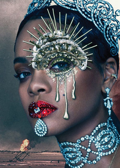 Rihanna nakit na licu Default Title