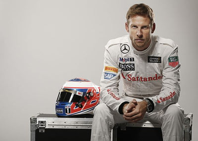 Jenson Button pozira Default Title