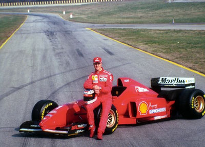 Michael Schumacher ferari na stazi Default Title