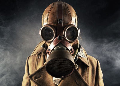 Gas maske braon Default Title