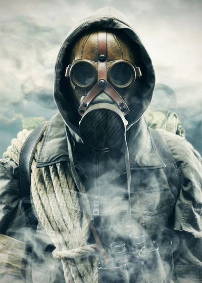 Gas maske sa rancem i kanapom Default Title