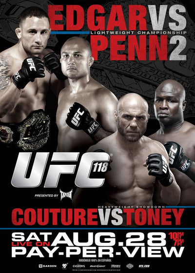 Reklame za sport UFC borba poster Default Title