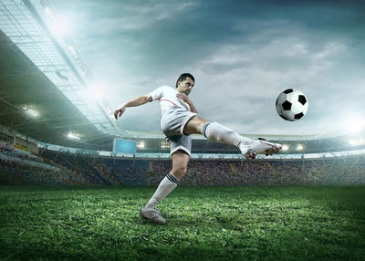 Fudbal fotografije beli dres Default Title