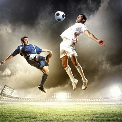 Fudbal fotografije igraci u plavom i belom Default Title