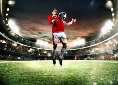 Fudbal fotografije lopta na grudima Default Title