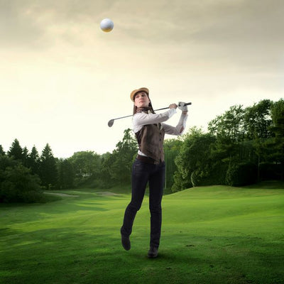 Golf fotografije golferka Default Title