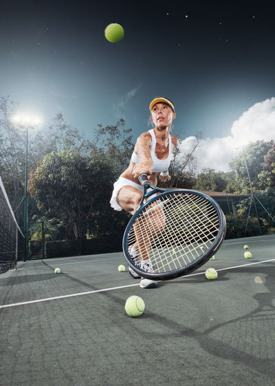 Tennis fotografije i docek loptice Default Title