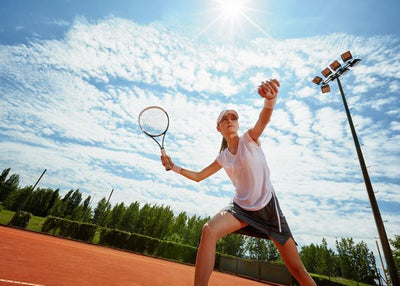 Tennis fotografije sunce i oblaci Default Title