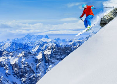 Skijanje i velika padina Default Title
