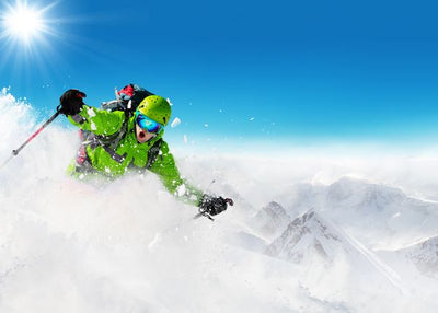 Skijanje snezni vrhovi Default Title