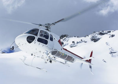 Helikopteri fotografije bele boje na snegu Default Title