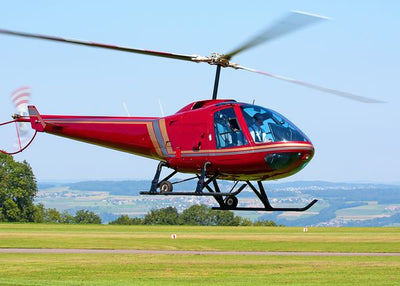 Helikopteri fotografije crvene boje uzlece Default Title