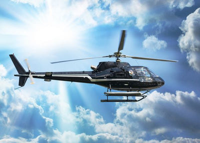 Helikopteri fotografije i oblaci i sunce Default Title
