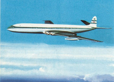 Avioni vintage art iznad oblaka Default Title