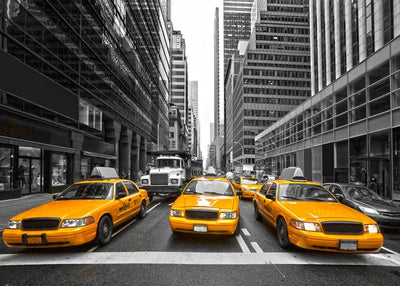 Automobili fotografije tri taksija Default Title