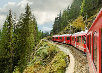 Vagoni crveni kroz sumu Default Title