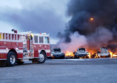 Vatrogasni kamioni i vatra Default Title