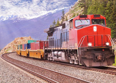 Vozovi fotografije crveni i dve pruge Default Title