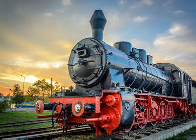 Vozovi fotografije crveno crni Default Title