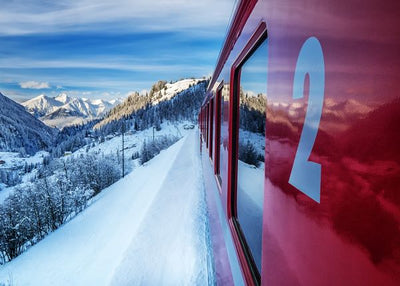 Vozovi fotografije pogled na polaninu Default Title