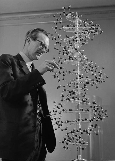 Maurice Wilkins posmatra atome Default Title