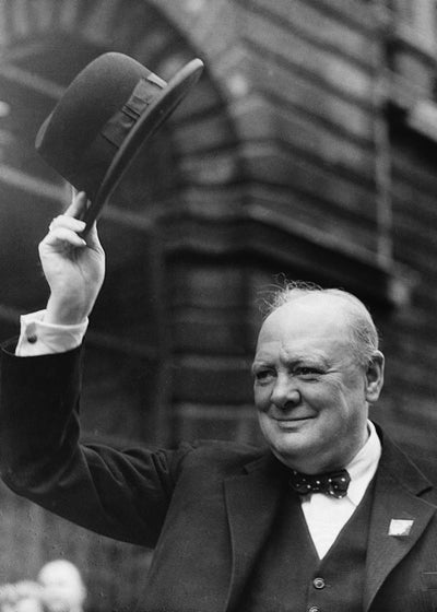 Winston Churchill skida crni sesir Default Title