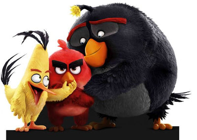 Angry Birds pozadina bela Default Title